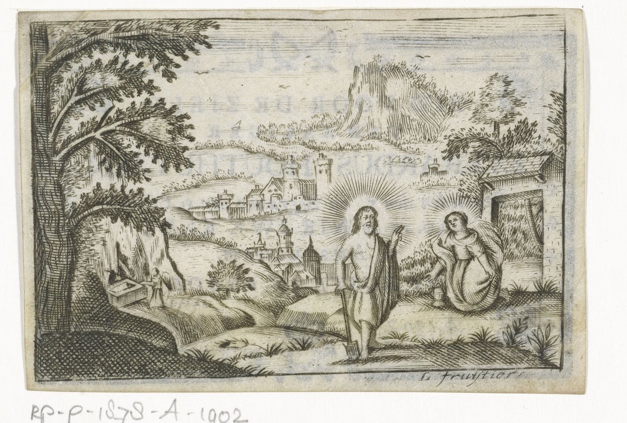 Christus erscheint Maria Magdalena von Lodewijk Joseph Fruytiers