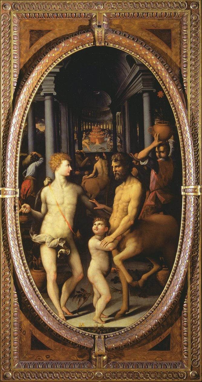 Apollo und Chiron, 1572 von Lodovico Buti