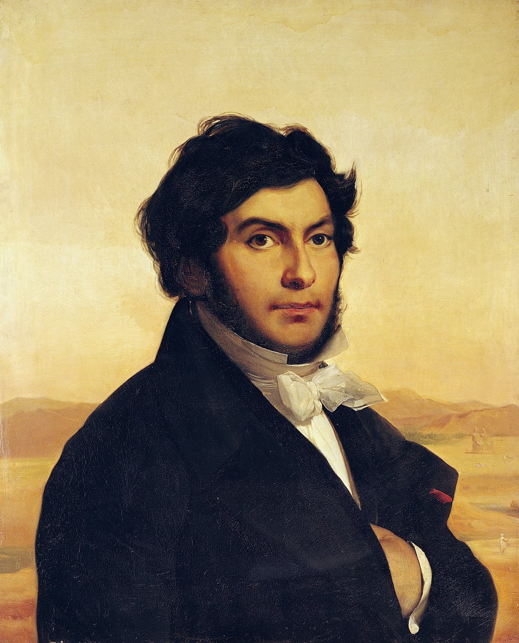 Porträt von Jean-Francois Champollion (1790-1832) 1831 von Léon Cogniet