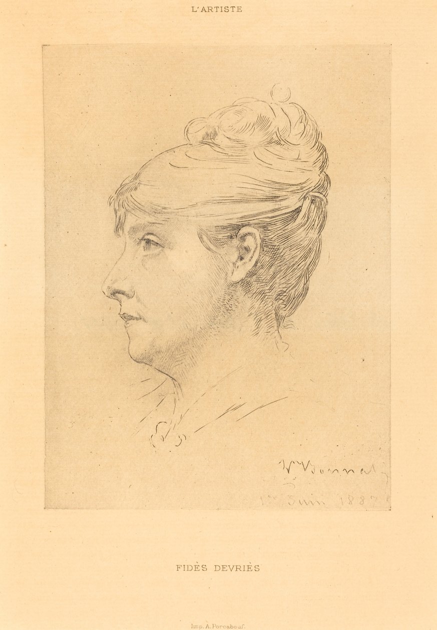 Fidès Devriès von Léon Bonnat