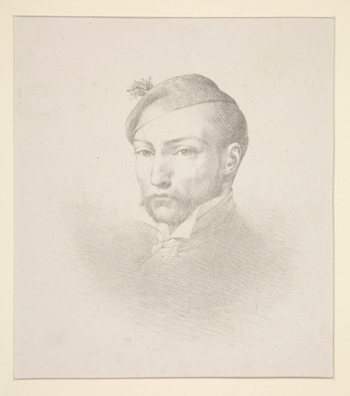 Porträt von Gericault von Léon Cogniet