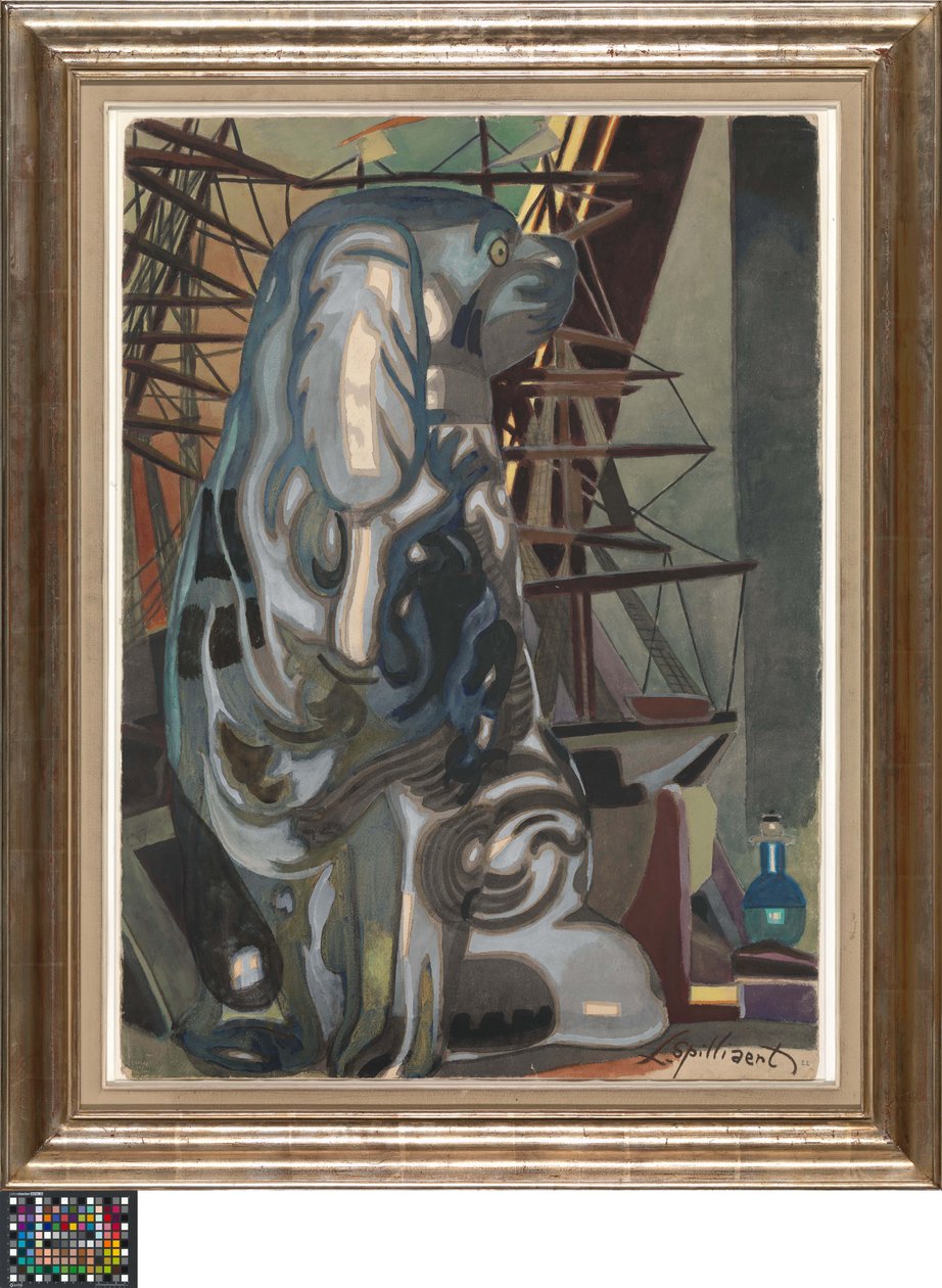 De porseleinen hond von Leon Spilliaert
