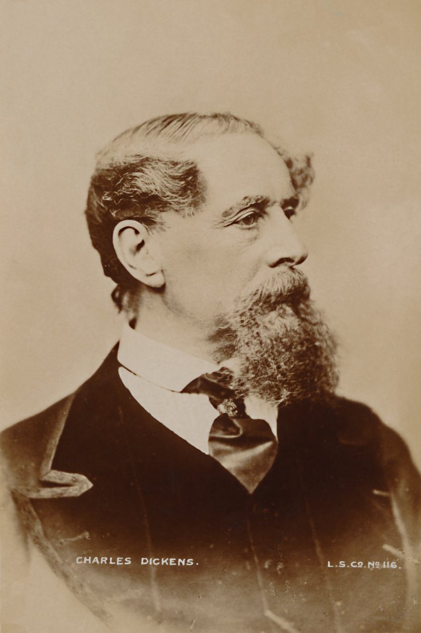 Charles Dickens, 1867 von London Stereoscopic and Photographic Co