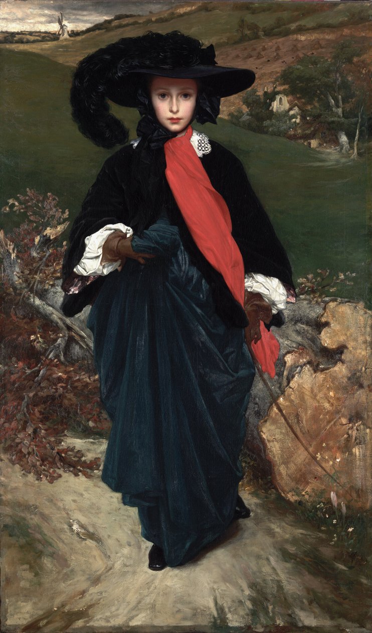 Porträt von May Sartoris von Frederic Leighton