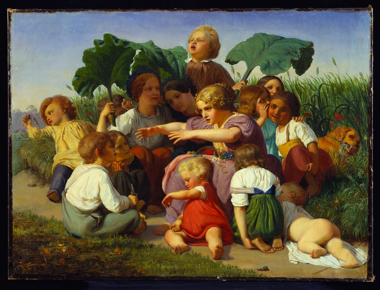 Der Geschichtenerzähler, 1843 von Lorens Frolich