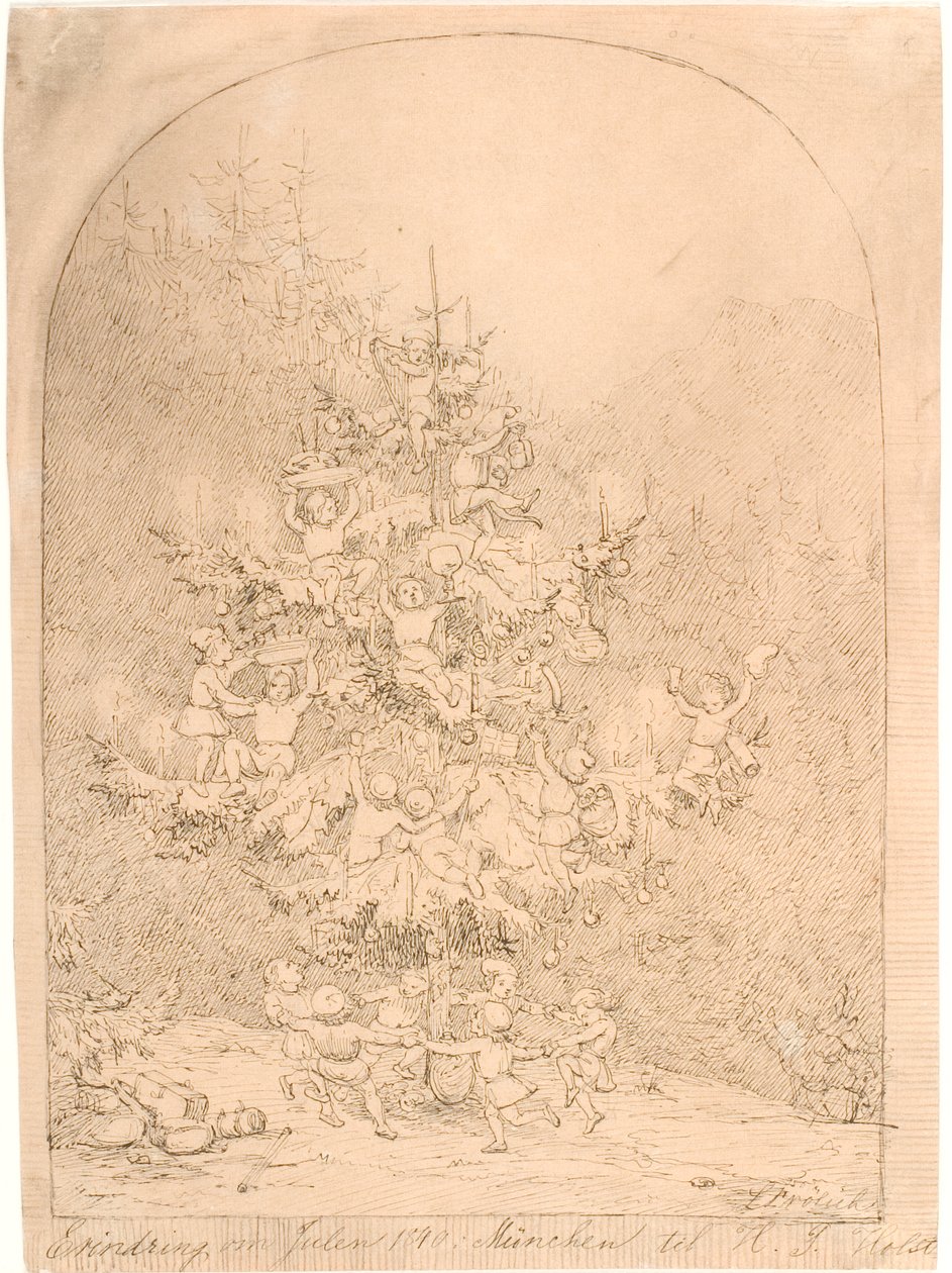 Weihnachtsbaum von Lorenz Frølich