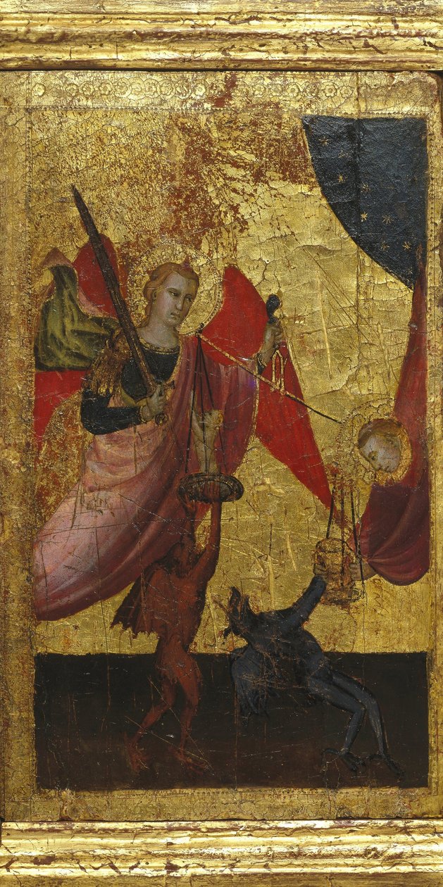 Der heilige Laurentius bittet für die Seele von Kaiser Heinrich II. von Lorenzo di Niccolò
