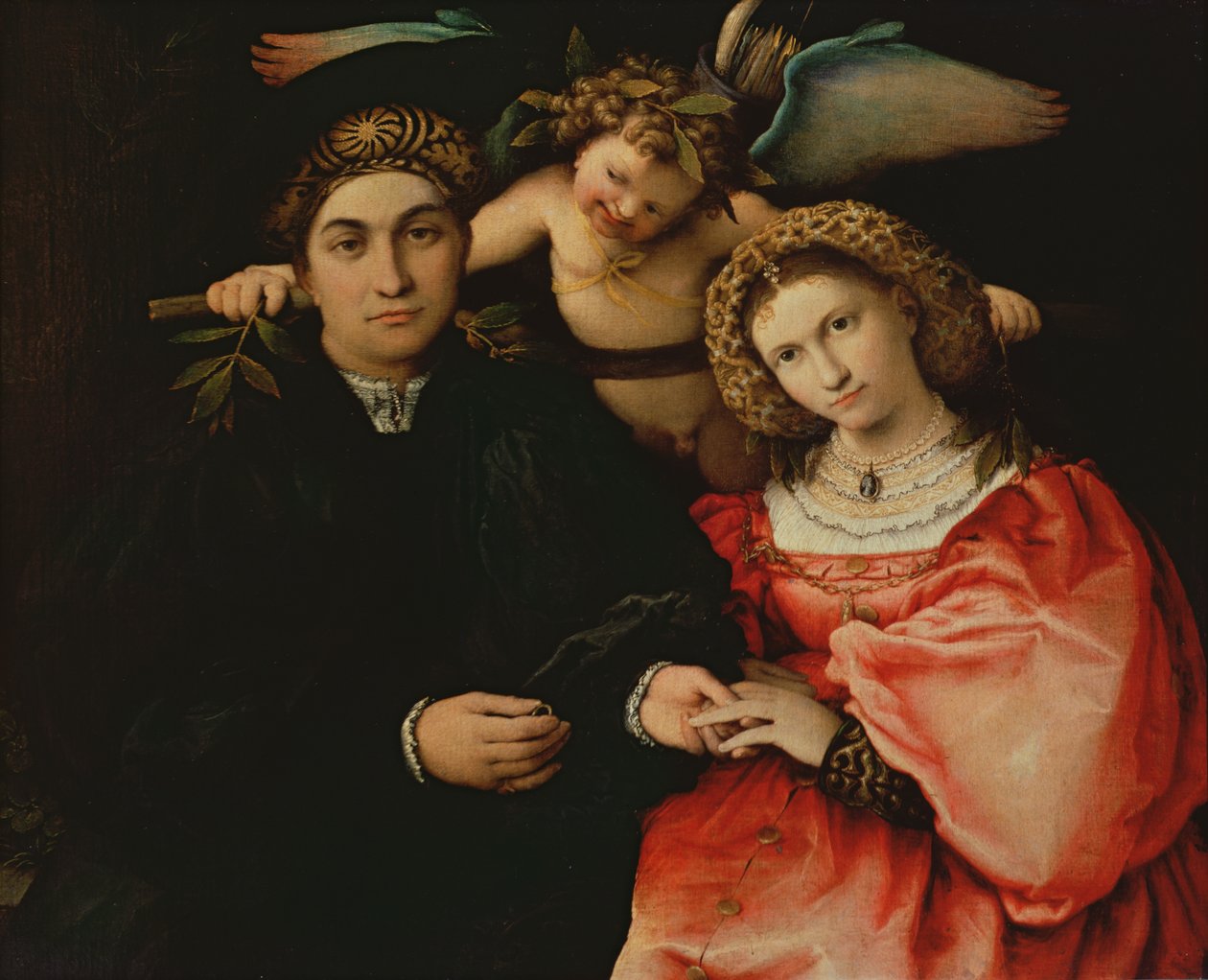 Signor Marsilio Cassotti und seine Frau Faustina, 1523 von Lorenzo Lotto