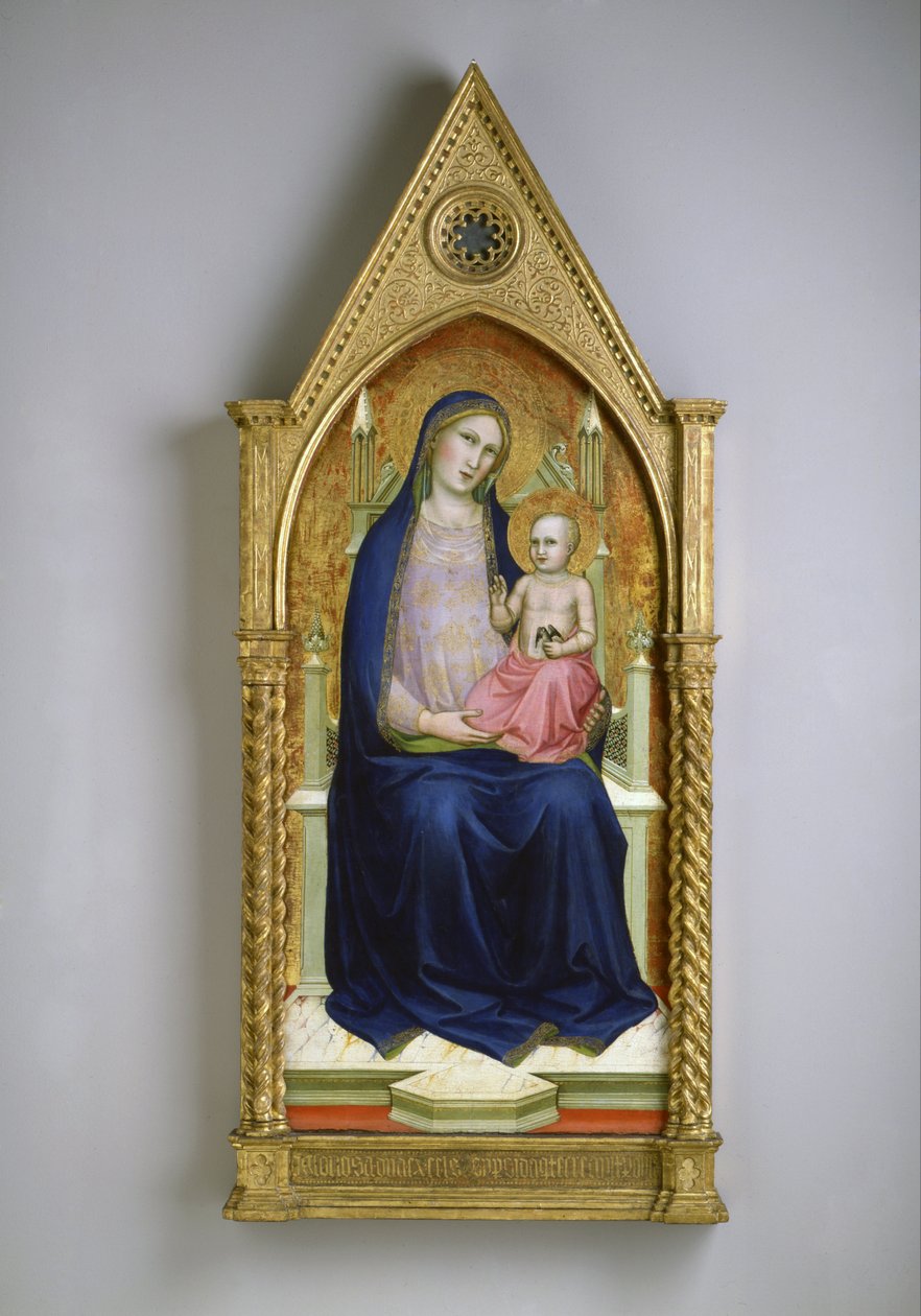 Thronende Madonna von Lorenzo Monaco