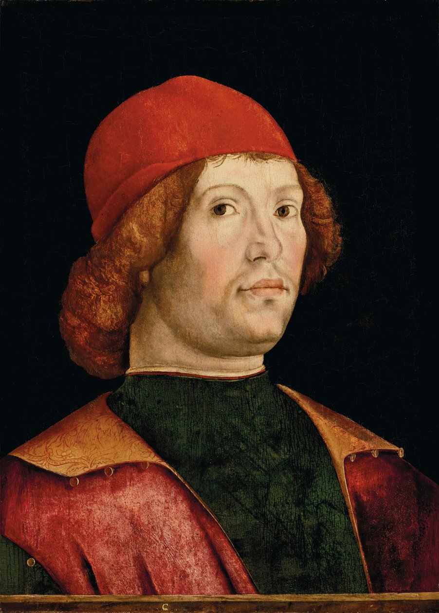Porträt eines Mannes von Lorenzo Costa