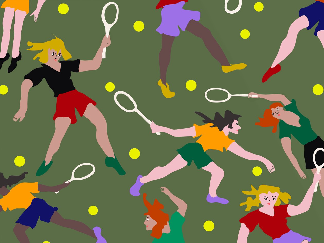 Tennisspieler, 2023 von Loudware Loudware