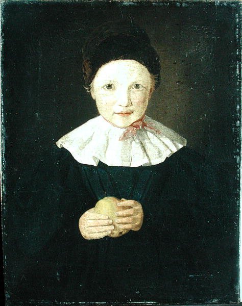 Porträt eines Kindes, 1836 von Louis Asher