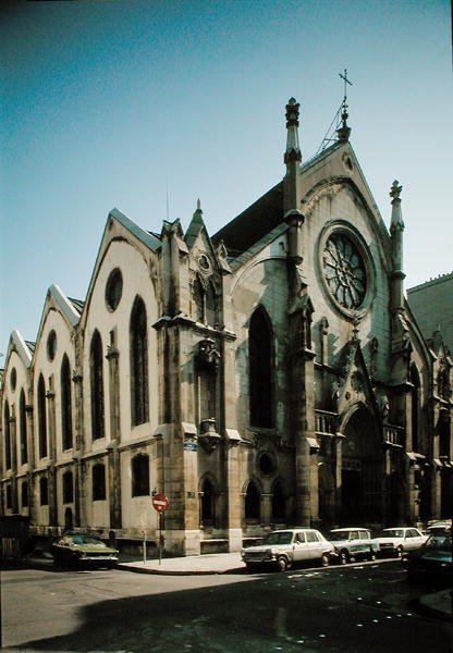 Die Kirche St. Eugene, erbaut 1855 von Louis Auguste Boileau