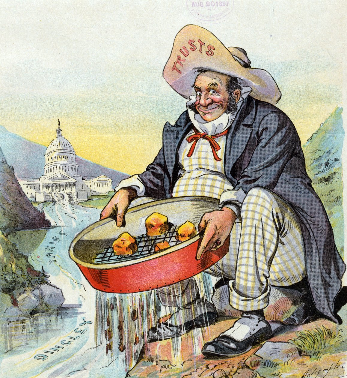 Besser als Klondike!, 1897 von Louis Dalrymple