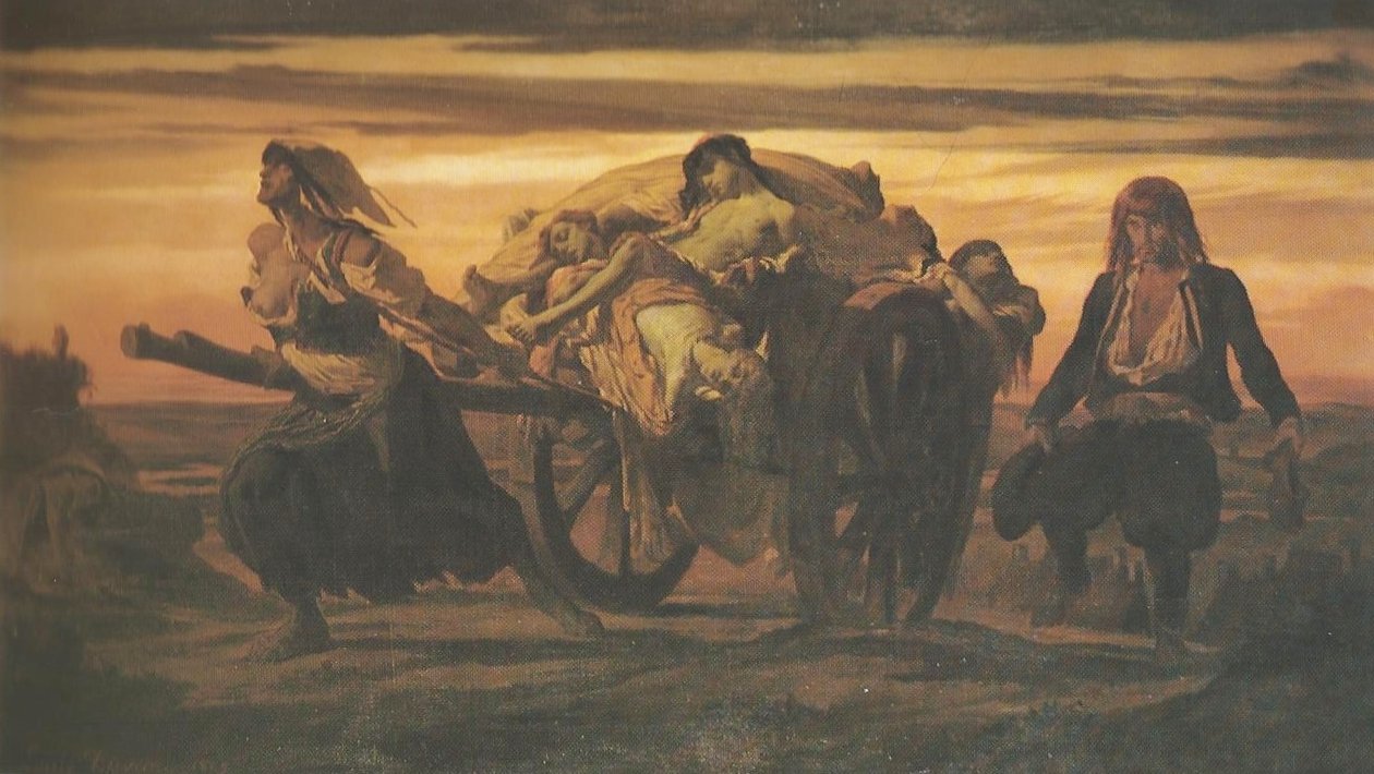 Die Pest von Elliant von Louis Jean Noel Duveau