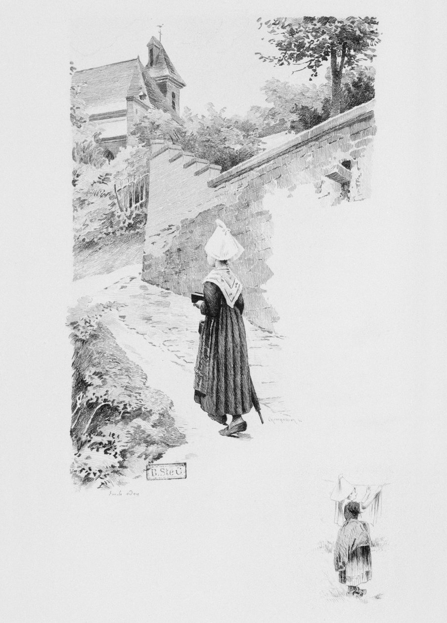 Die Dienerin Felicite, Illustration aus 