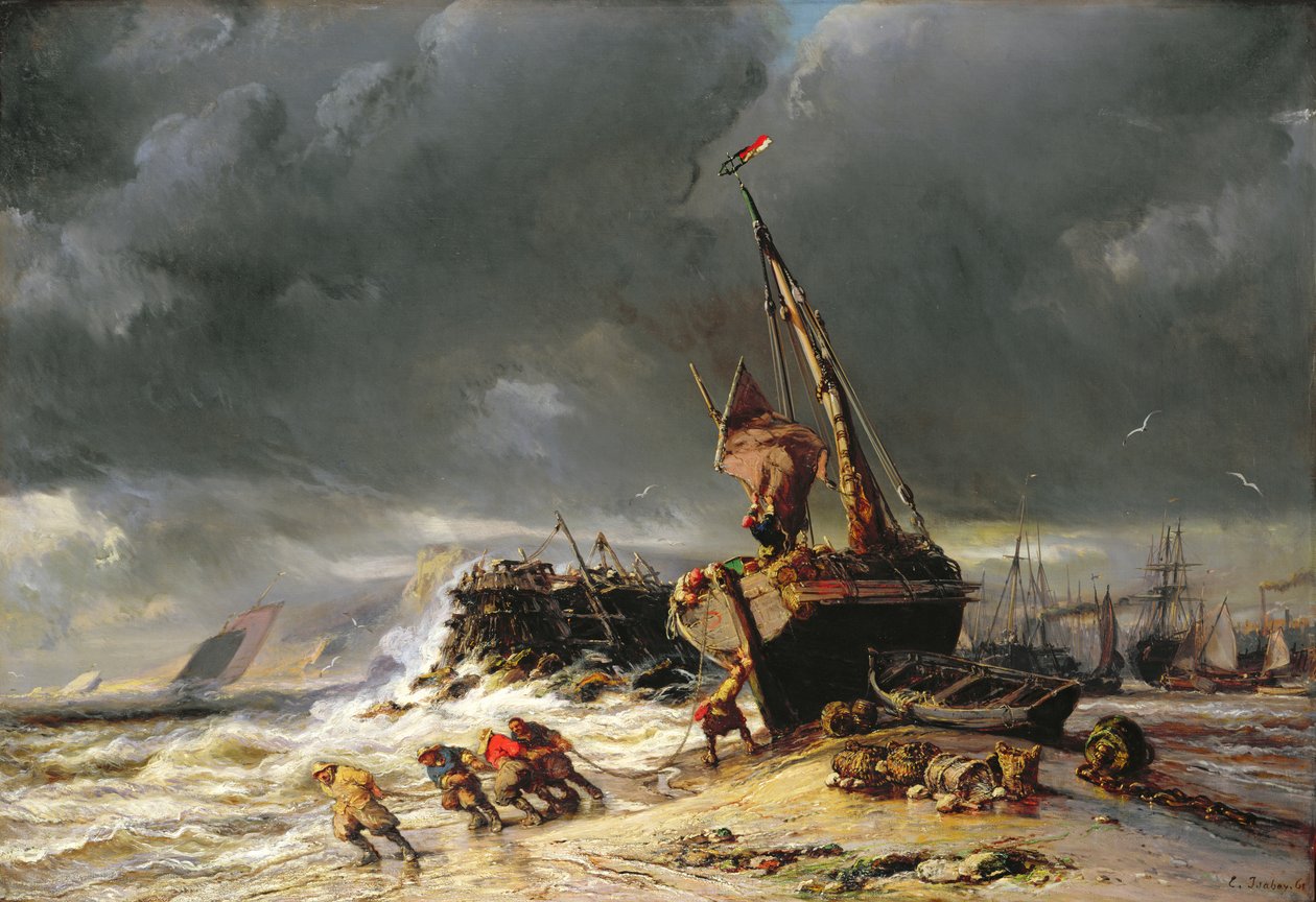 Ebbe, 1861 von Eugene Isabey