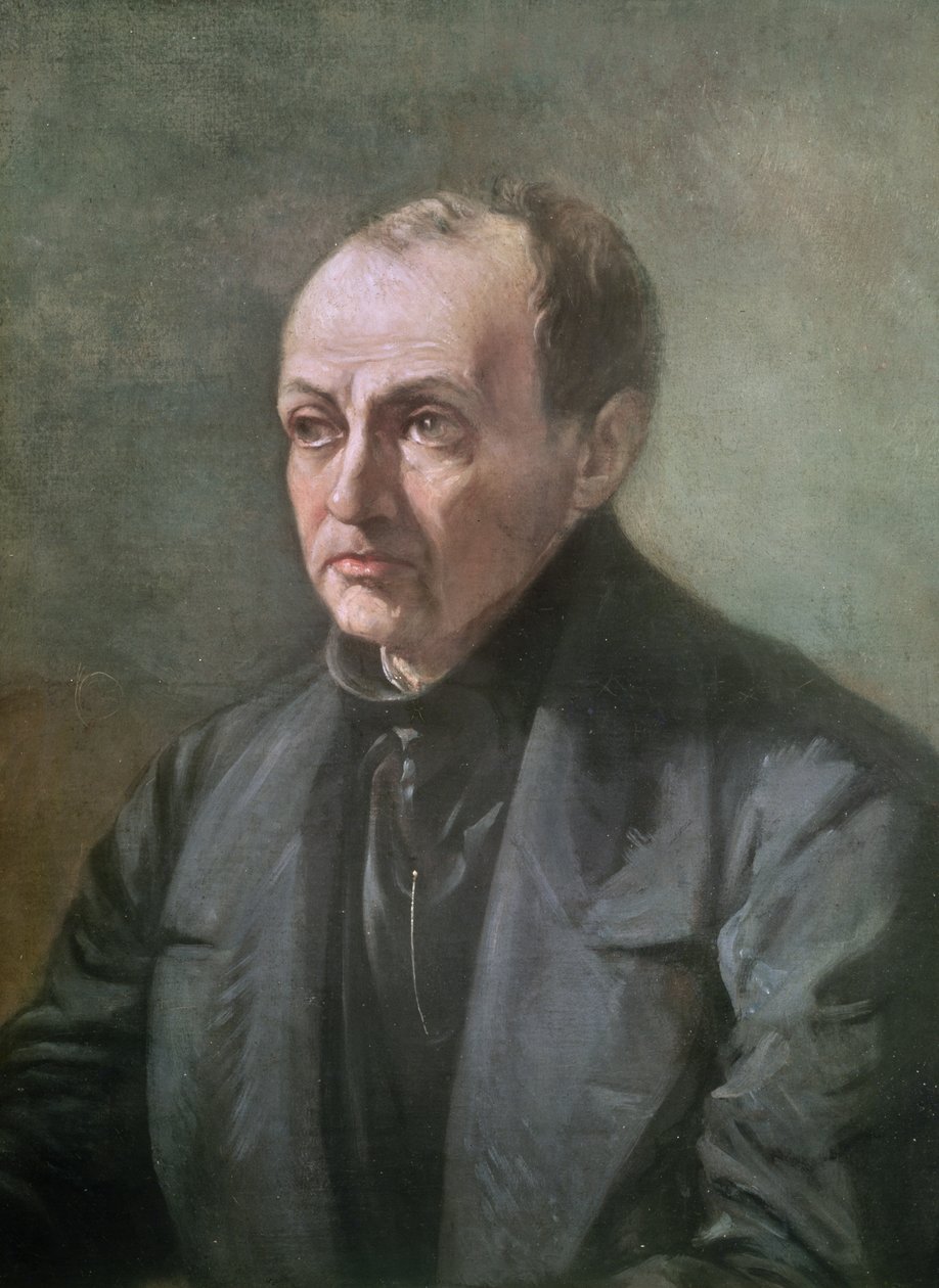 Auguste Comte (1798-1857) von Louis Jules Etex