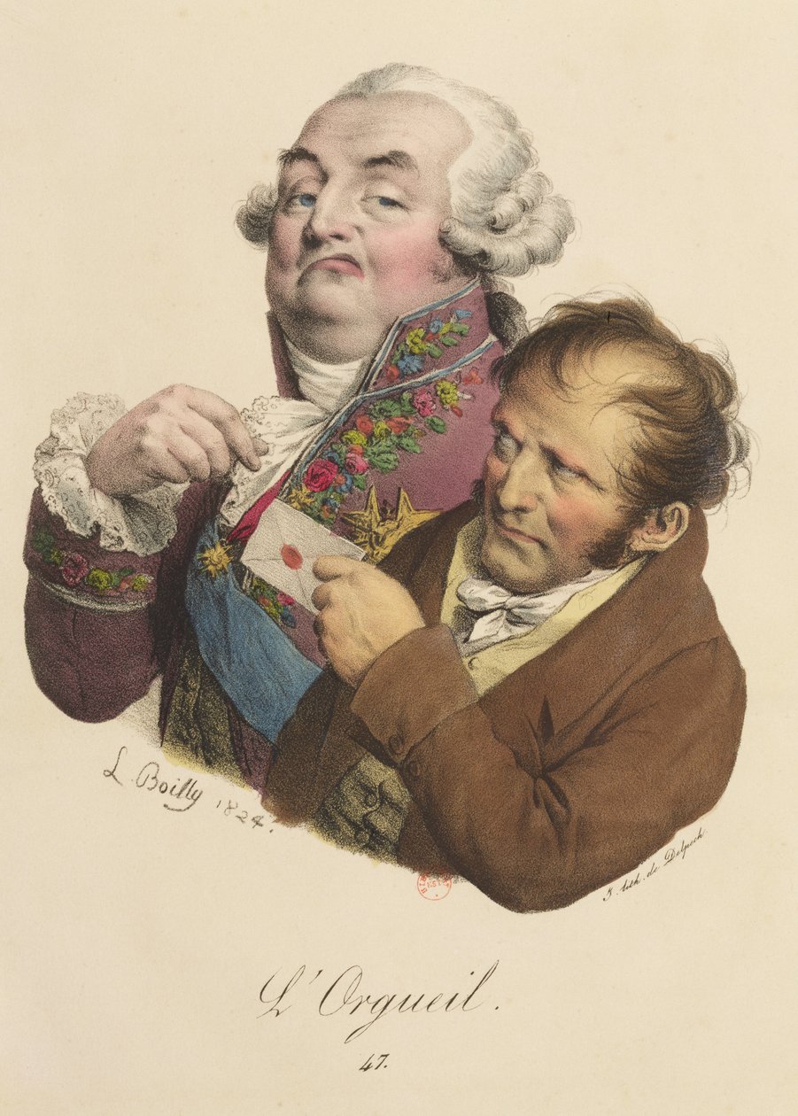 Stolz, 1824 von Louis Leopold Boilly