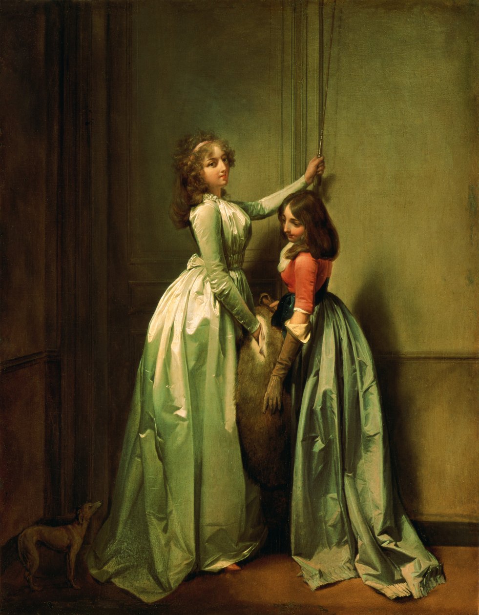 Am Eingang, 1796-98 von Louis Leopold Boilly