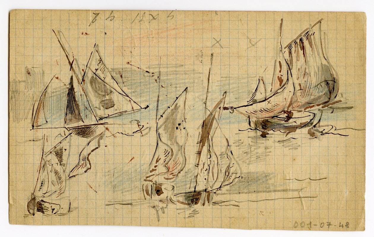 Zeichnung von Louis Marie Faudacq