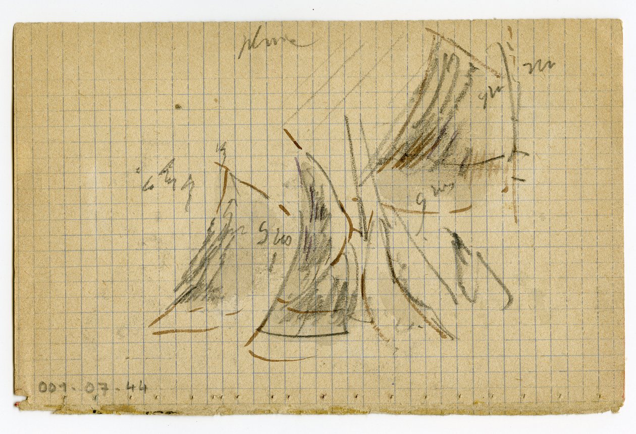 Zeichnung von Louis Marie Faudacq