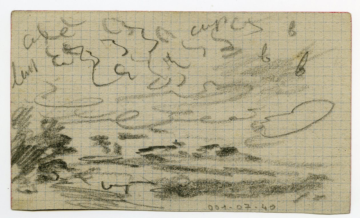 Zeichnung von Louis Marie Faudacq