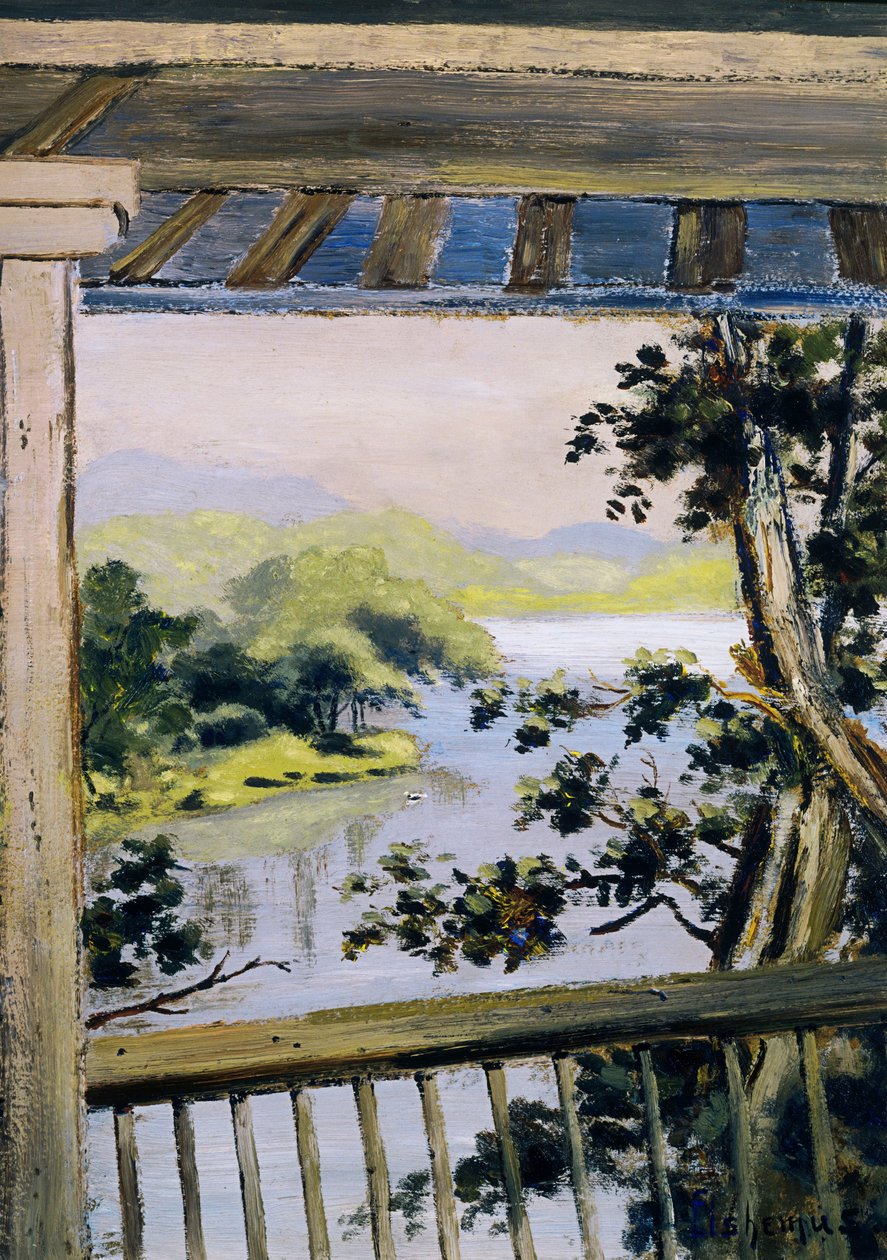 Balkon, Delaware Water Gap von Louis Michel Eilshemius