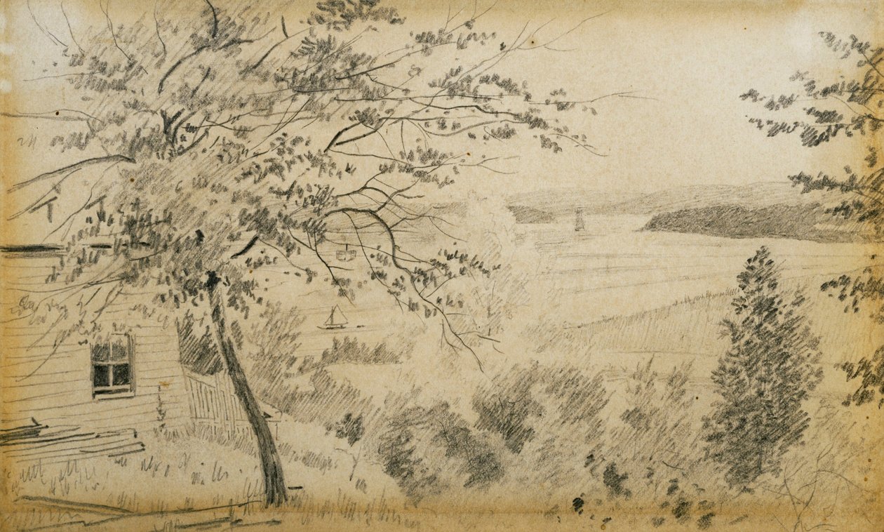 Hudson River von Louis Michel Eilshemius