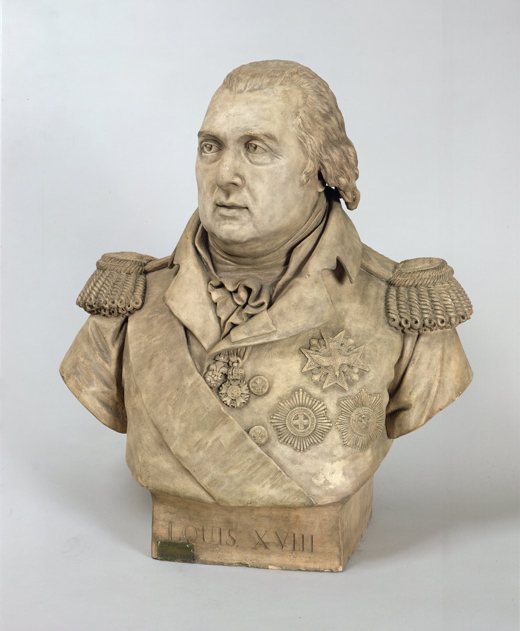 Büste von Louis XVIII (1755-1824) von Louis Pierre Deseine