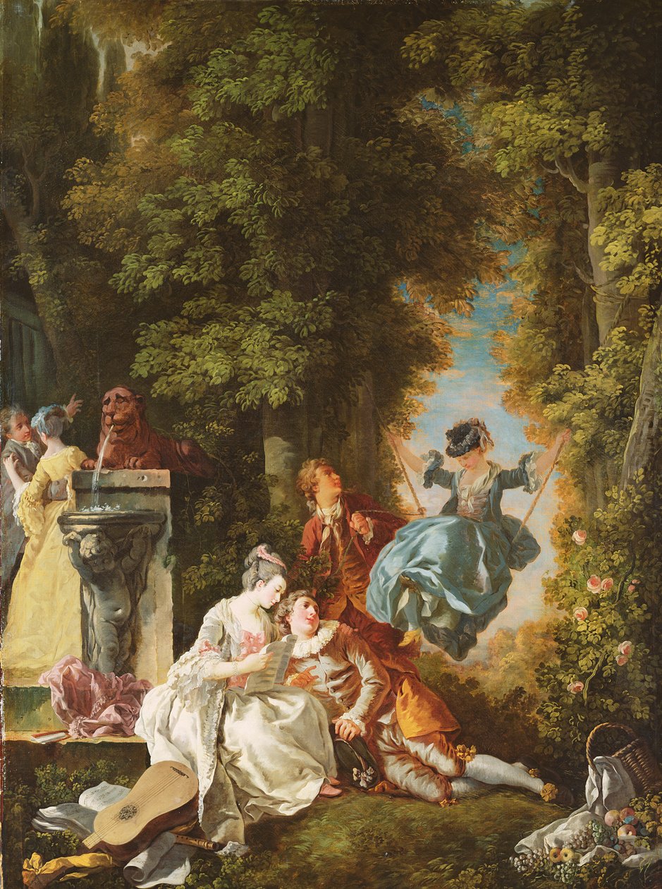 Die Schaukel von Louis Rolland Trinquesse