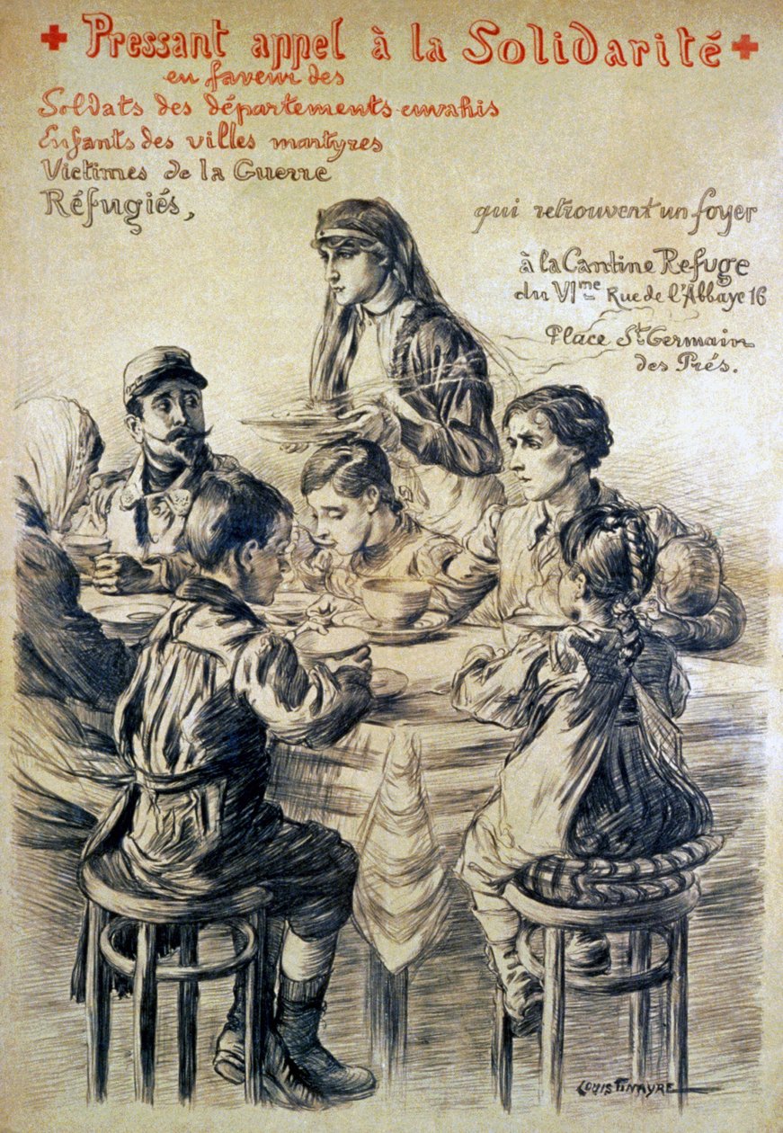 Dringender Aufruf zur Unterstützung, 1917 von Louis Tinayre