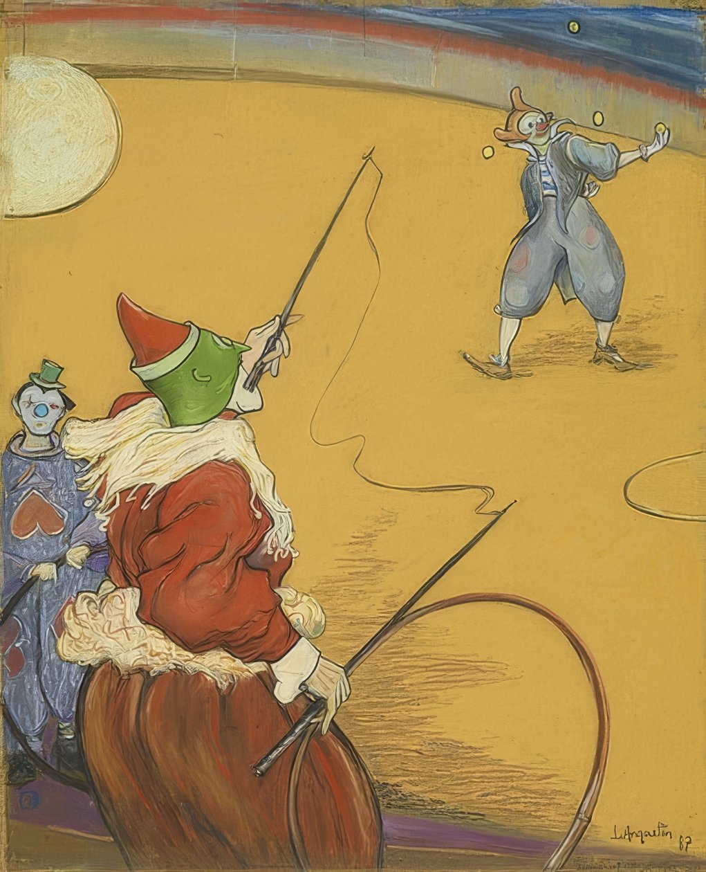 Im Zirkus Maurice von Louis Anquetin