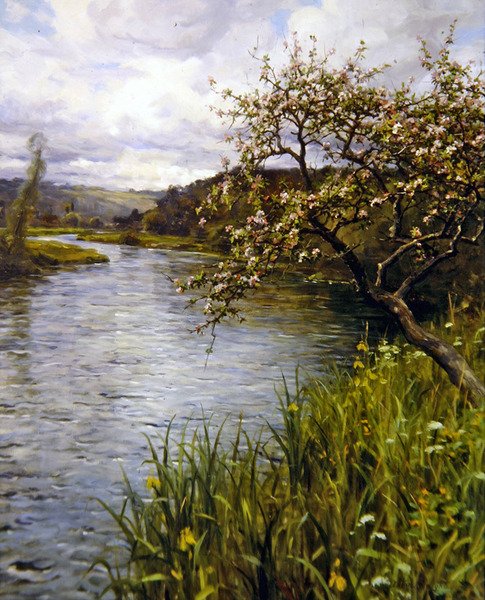 Frühling von Louis Aston Knight