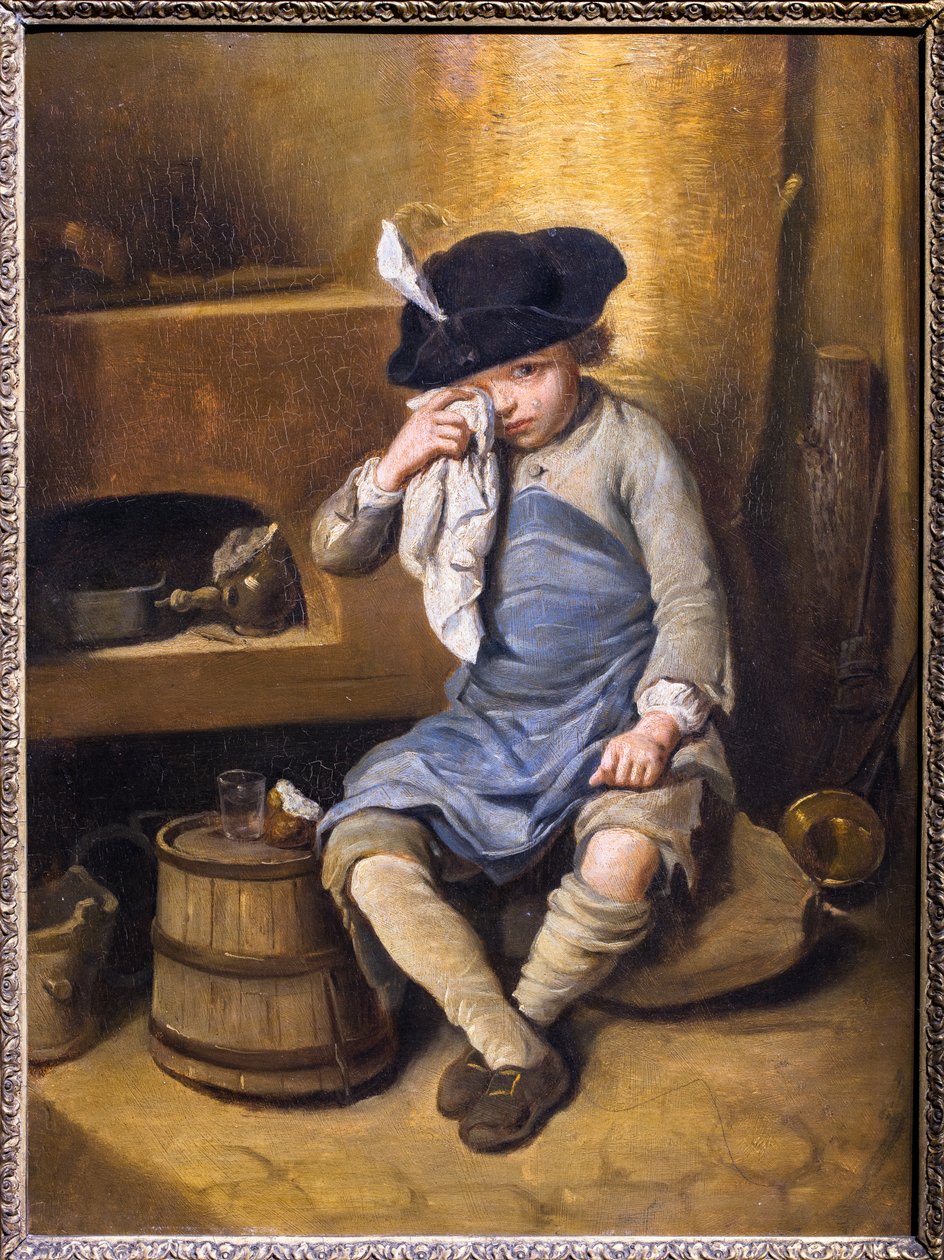 Enfant en penitence ou Boudeur von Louis Aubert