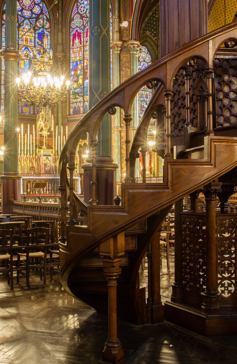 Kirche Saint-Eugène-Sainte-Cécile, Paris, 2023 von Louis Auguste Boileau