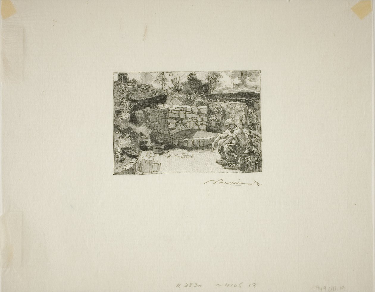 Steinbruchhütte von Louis Auguste Lepère