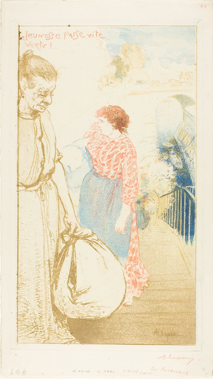 Die Wäscherinnen von Louis Auguste Lepère