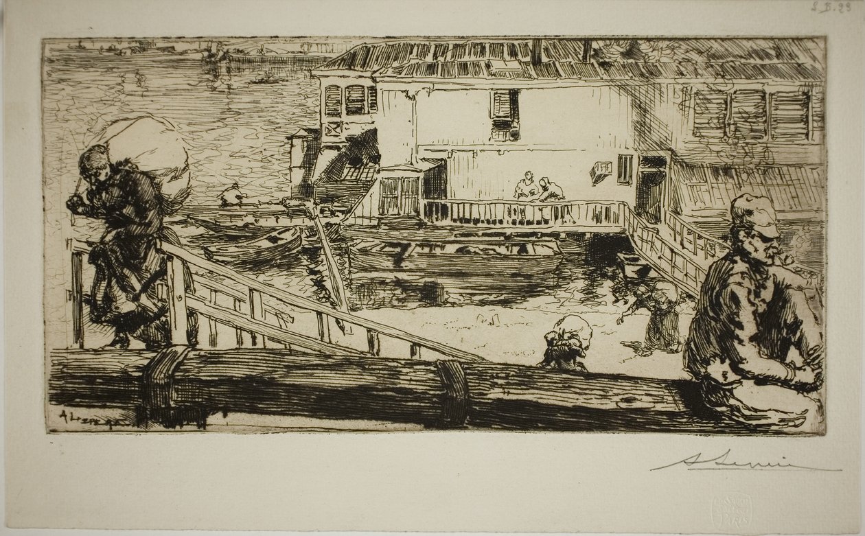 Das Waschhaus von Louis Auguste Lepère