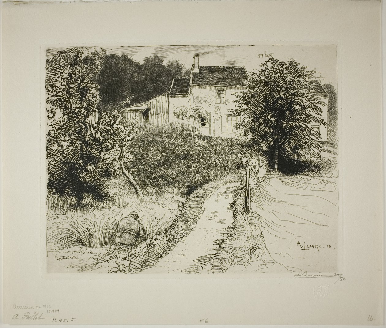 An Bellot von Louis Auguste Lepère