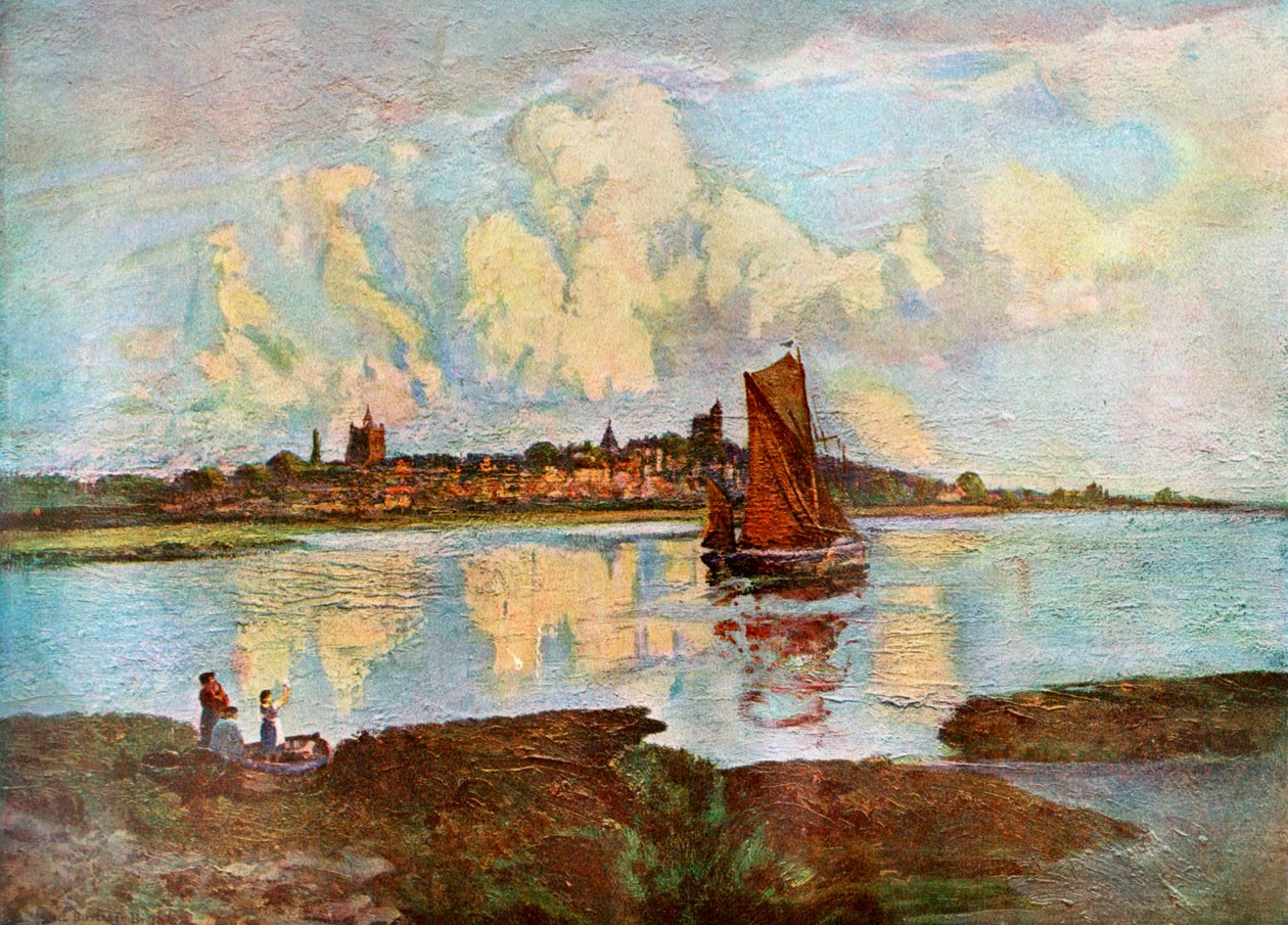 Maldon, von Heybridge, Essex, 1924-1926 von Louis Burleigh Bruhl