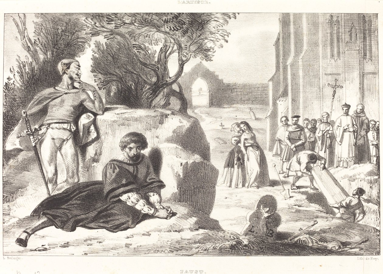 Szenen aus Faust von Louis Candide Boulanger