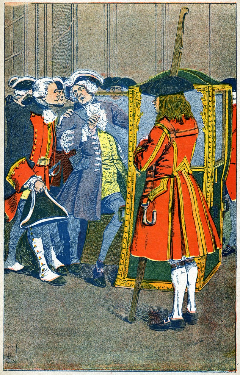 Entführung von Villeroy 1722 von Louis Charles Bombled