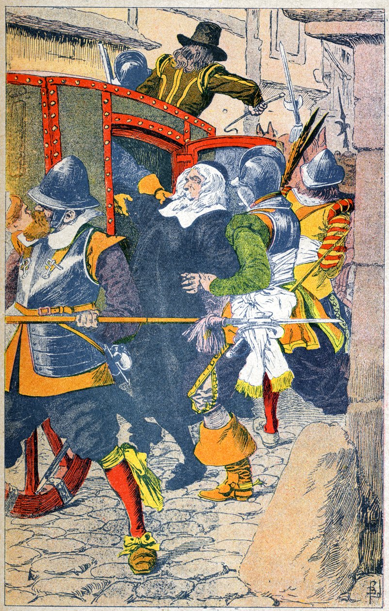 Die Fronde: Pierre Broussel von Louis Charles Bombled