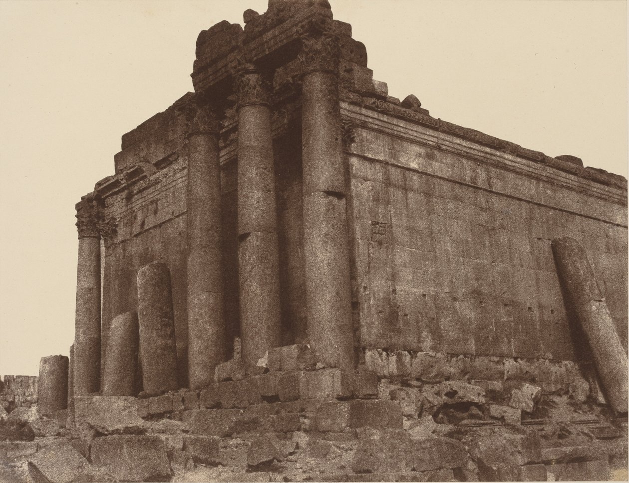 Baalbeck, 1859 von Louis de Clercq
