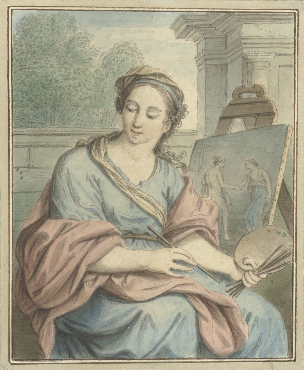 Die Malerei von Louis Fabritius Dubourg