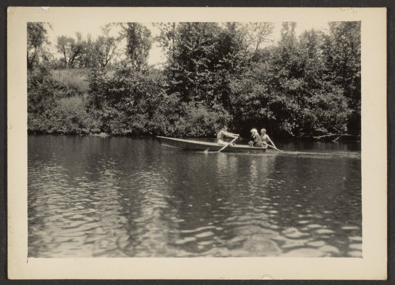 Bootsrennen auf dem Rogue River von Louis Fleckenstein