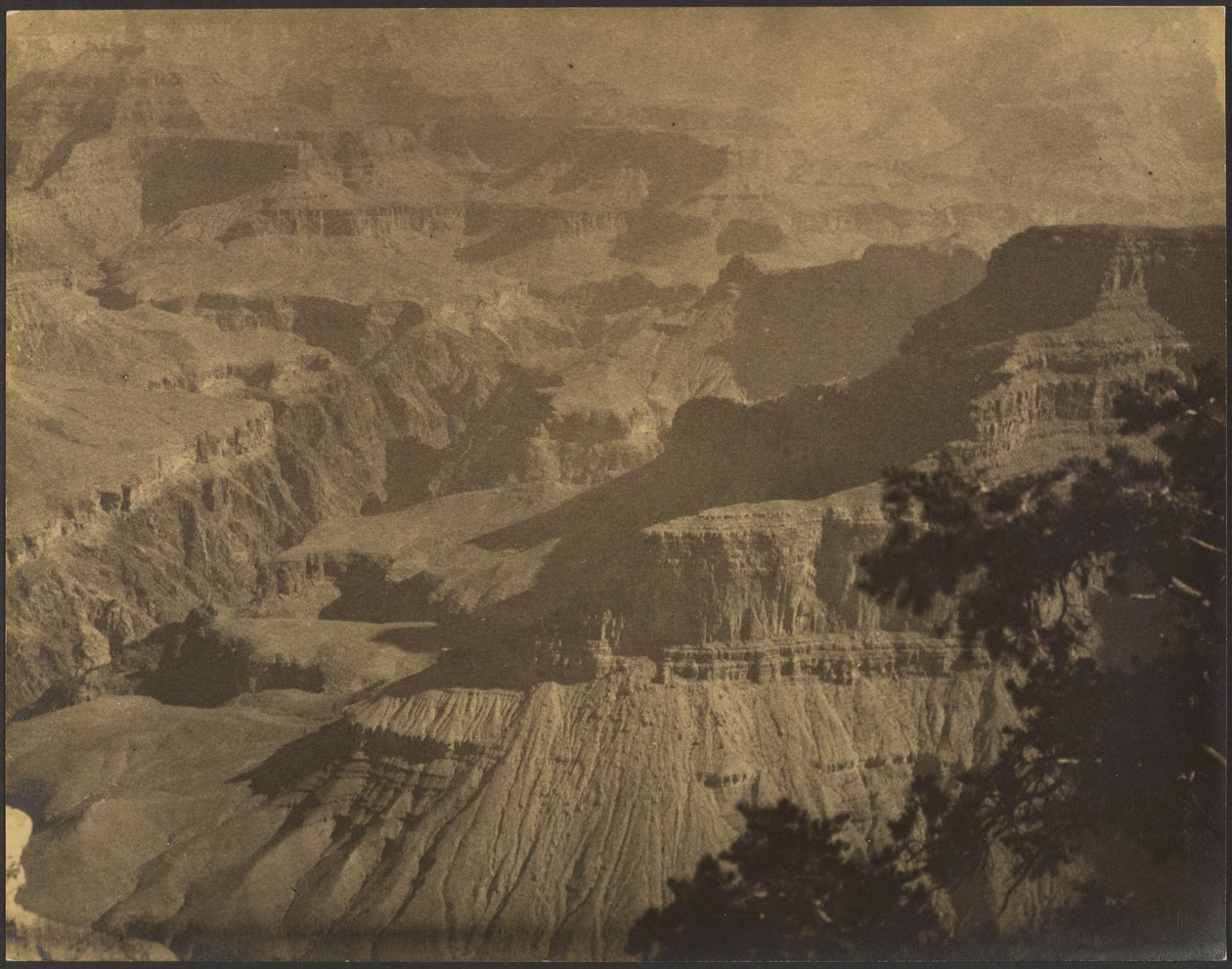 Canyon-Landschaft von oben von Louis Fleckenstein