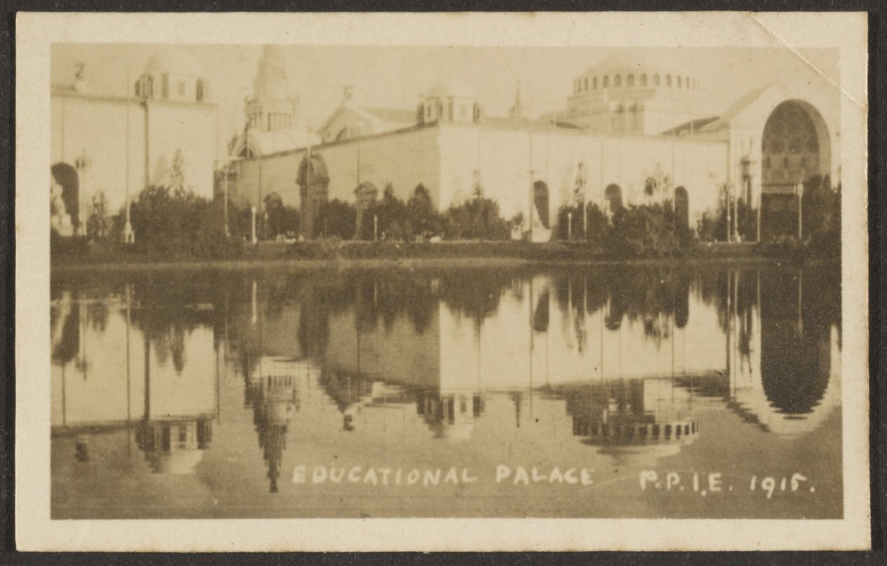[Bildungspalast, Pan Pacific International Exposition (P.P.I.E.)] von Louis Fleckenstein