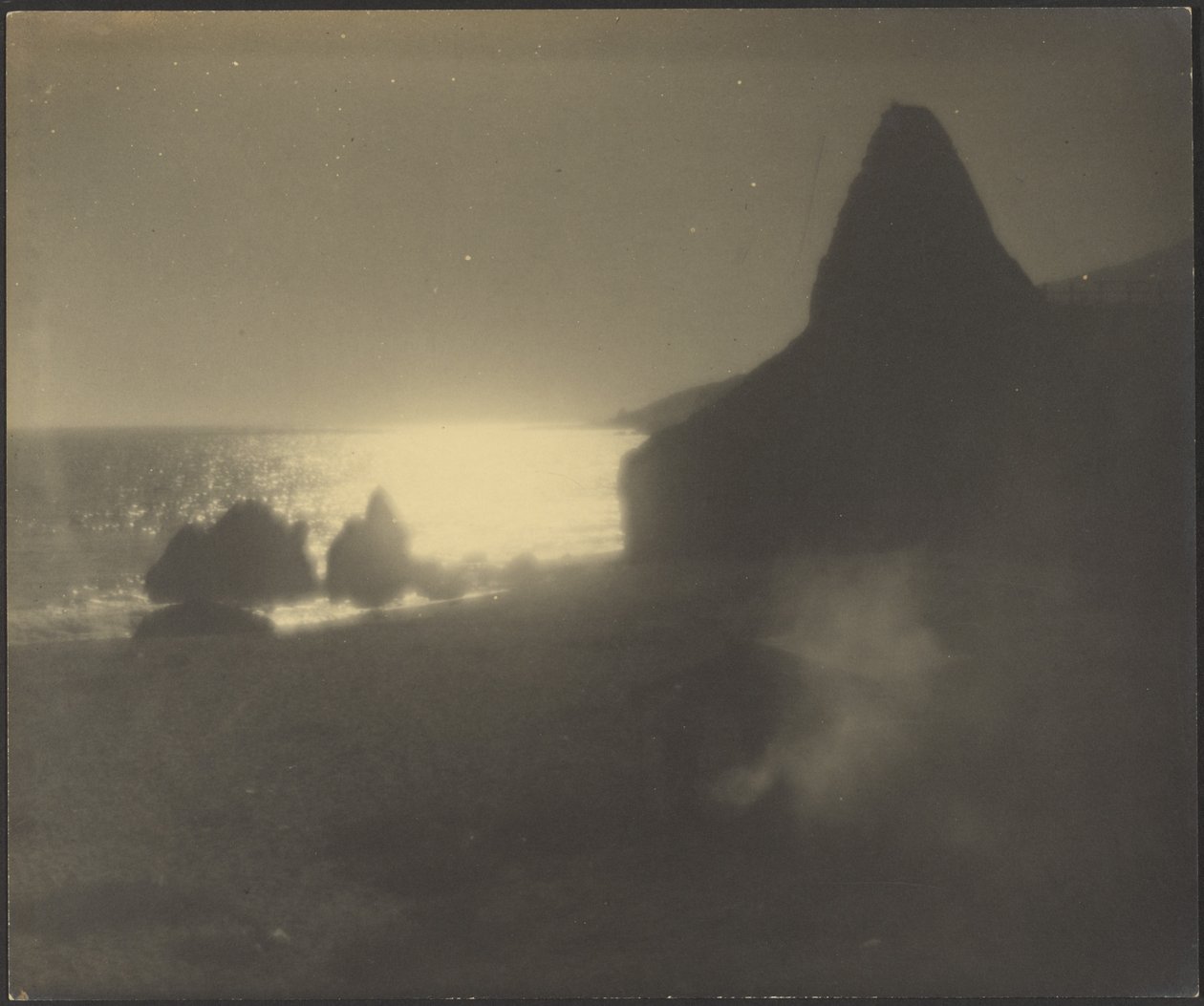 Abendliche Meereslandschaft von Louis Fleckenstein